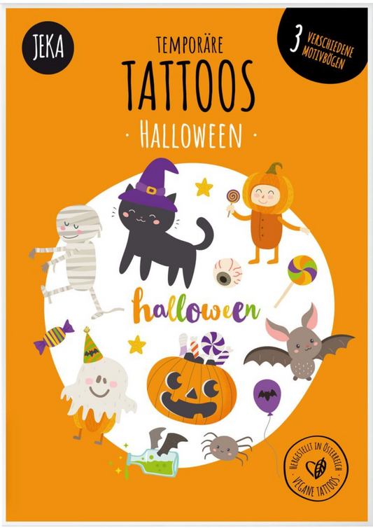 Kindertattoo Set Halloween