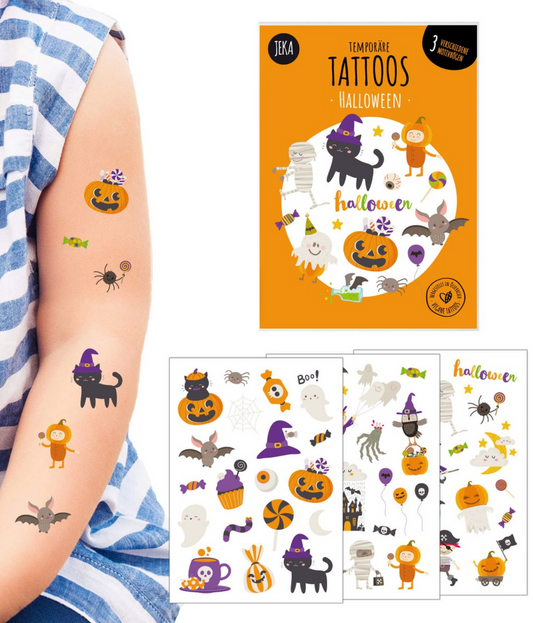 Kindertattoo Set Halloween