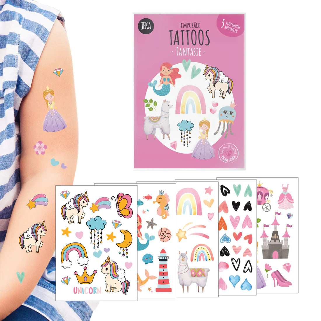 Kindertattoo Set - Fantasie