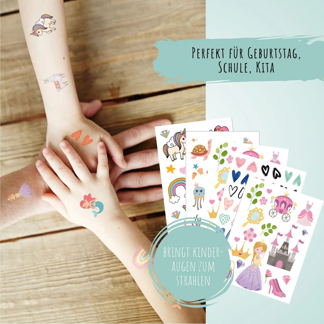 Kindertattoo Set - Fantasie
